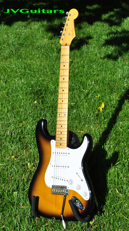 57 Fender Strat Reissue sunburst 50th Anniversary model Japanese $ 1399