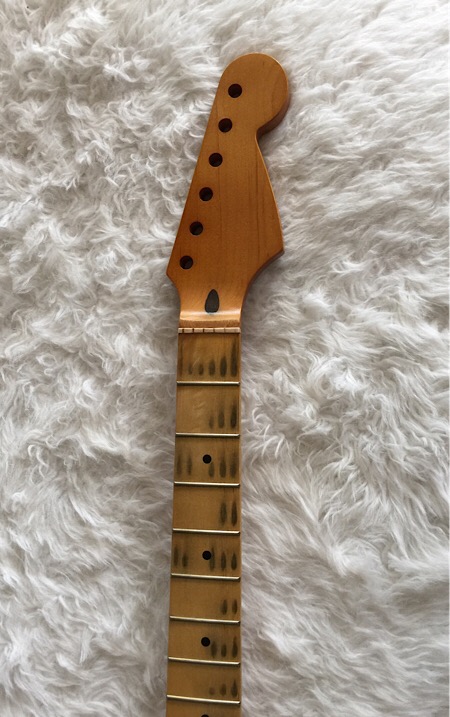 1950s Strat NECK Relic Old growth Maple old school JVG-Luthier Built  