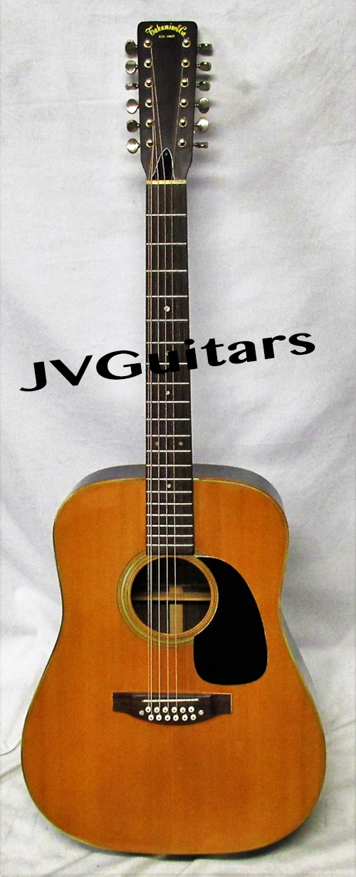 1970s Takamine F400 12 string Vintage Martin Lawsuit guitar 