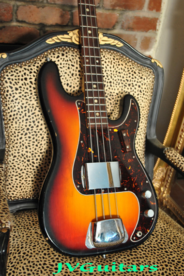1975 DELTA P Bass 3-tone BURST Japan HQ Oldie but a goodie $499