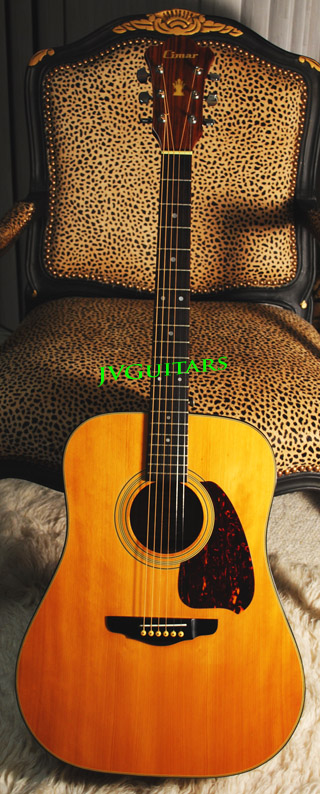 82 banez Factory D-300  Japan Hishino Gakki  Cimar acoustic guitar $549