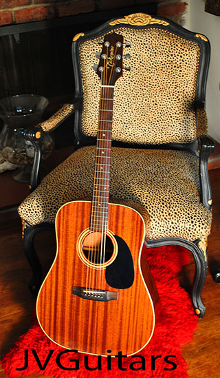 1990 Takamine F349 Drednought acoustic  sold