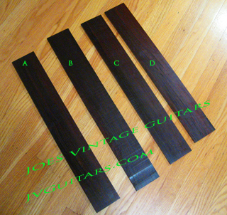 Brazilian Rosewood  Board  Fretboards blanks Amazing Dalbergia Nigra  ASK