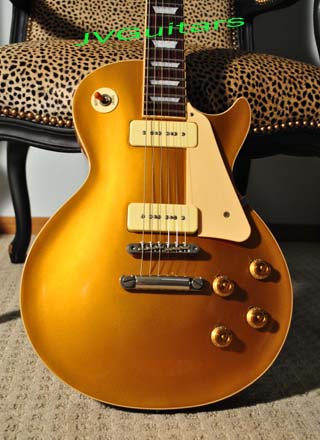 EDWARDS 1956 Les Paul Deluxe Reissue Gold Top sold