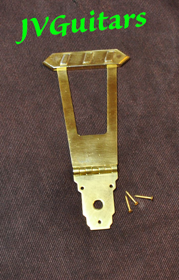 Es175 Trapeze Tailpiece GOLD AGED for Vintage restorations  $ 129.00 