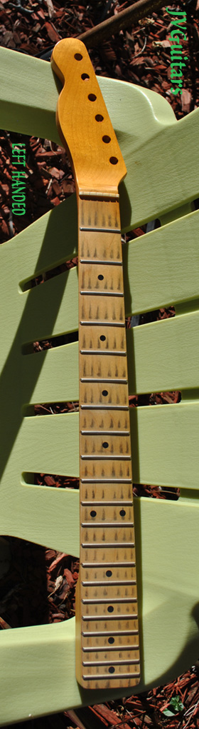 JVG Luthier Built Aged T neck fmaple nitro l LEFTY $ 239.00