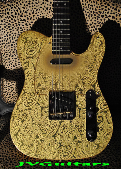 JVG Luthier-Built Paisley 69T  GOLD Foil Hand Crafted in USA  