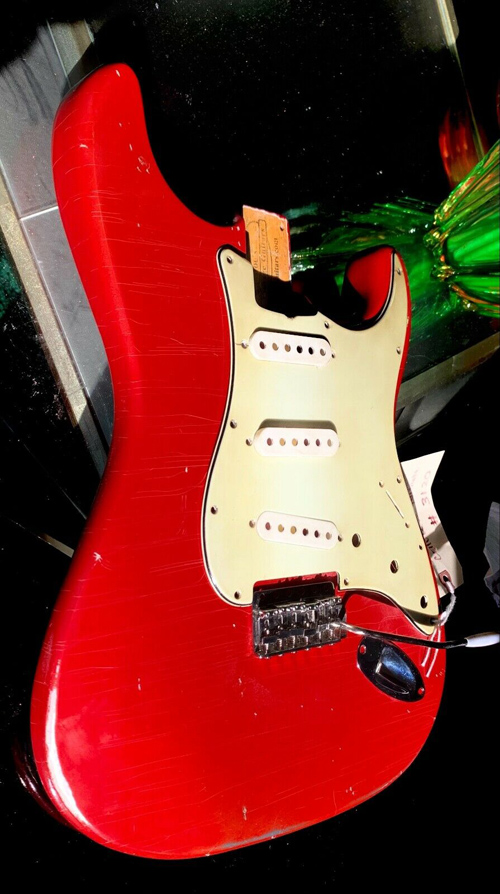 JVG STRAT BODY RELIC Candy Apple Red 