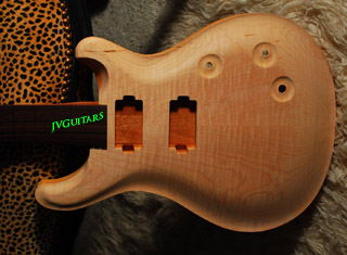 JVG Project PR2 Double cut custom built guitar 