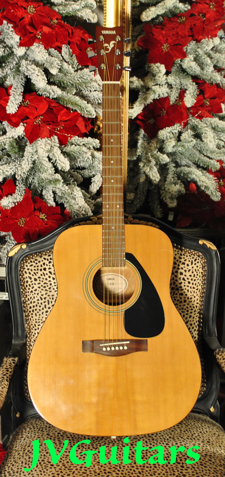 Yamaha F310 Dreadnaught acoustic guitar set up  $299