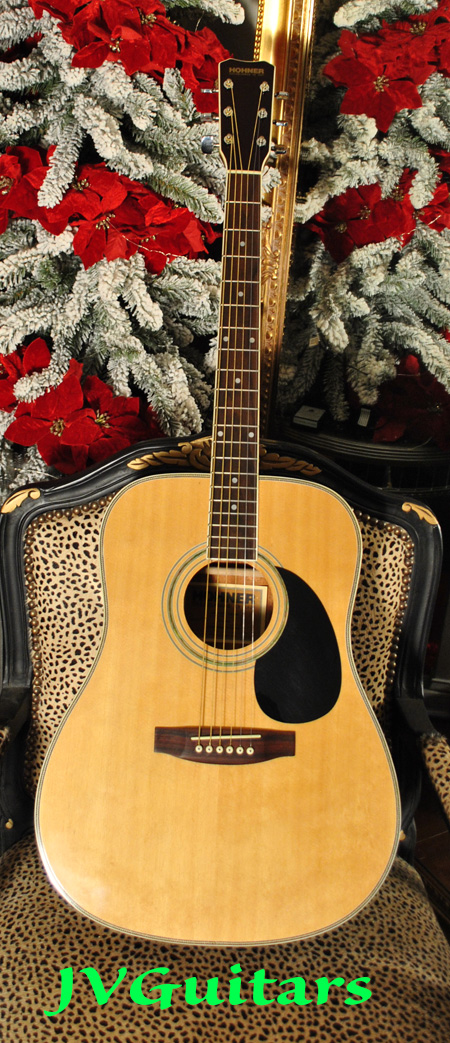 Hohner HW600s Martin D-35 WOW 3 piece back  Herringbone detail  $339