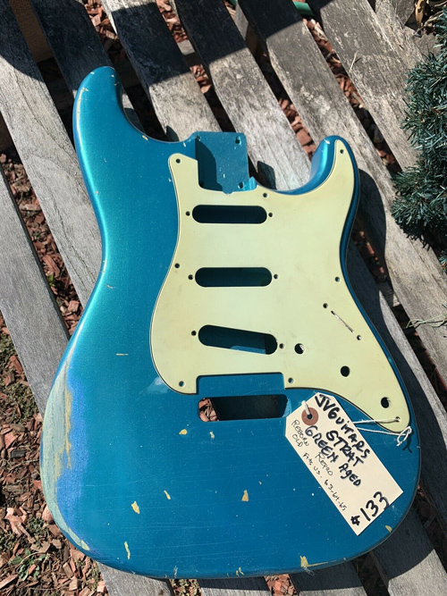 JVG STRAT BODY RELIC LPlacid BLue