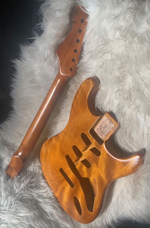 JVG Strat SET Honduran Mahogany BODY and NECK set  $650