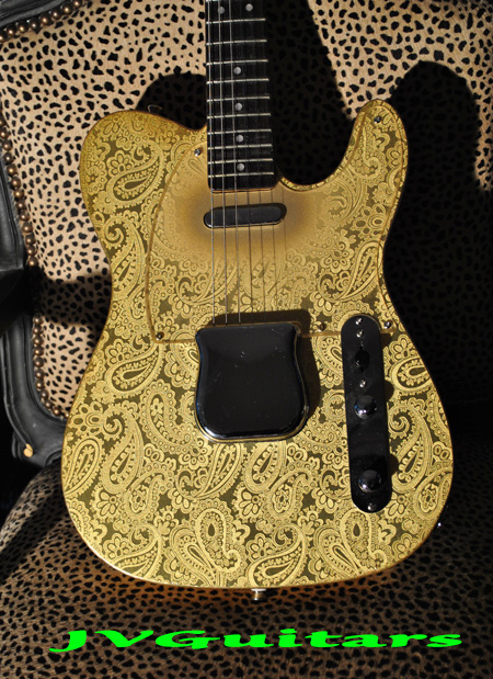 JVG Luthier Built 69 Paisley T Goldy 3-D Foil Reflected NOW $ 1799.00 